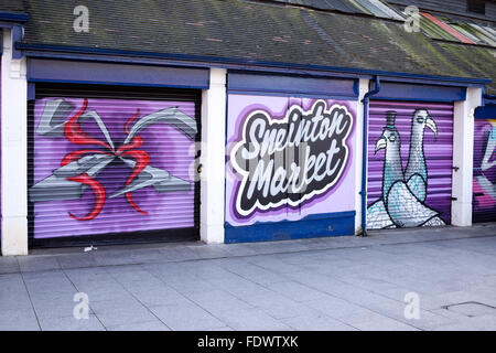 Sneinton,Marché,Nottingham UK. Banque D'Images