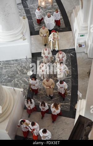 Saint Blasien (Allemagne), l'ordination à la Cathédrale de Saint Blaise Banque D'Images