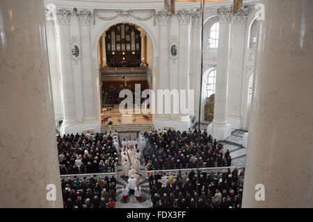 Saint Blasien (Allemagne), l'ordination à la Cathédrale de Saint Blaise Banque D'Images