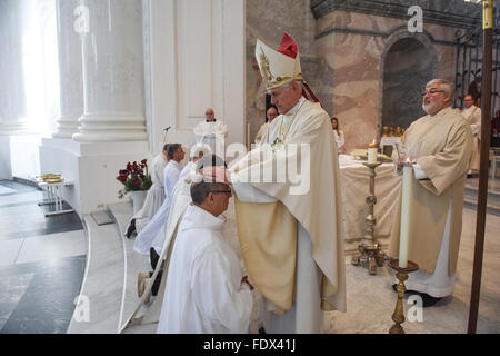 Saint Blasien (Allemagne), l'ordination à la Cathédrale de Saint Blaise Banque D'Images