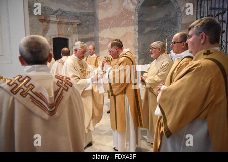 Saint Blasien (Allemagne), l'ordination à la Cathédrale de Saint Blaise Banque D'Images