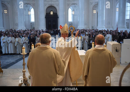 Saint Blasien (Allemagne), l'ordination à la Cathédrale de Saint Blaise Banque D'Images