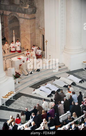 Saint Blasien (Allemagne), l'ordination à la Cathédrale de Saint Blaise Banque D'Images