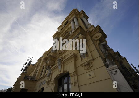 La Cathédrale de l'Incarnation et musée de la cathédrale. Souvent appelée 'La Manquita' signifiant 'lady' un-armé, Malaga, coût Banque D'Images