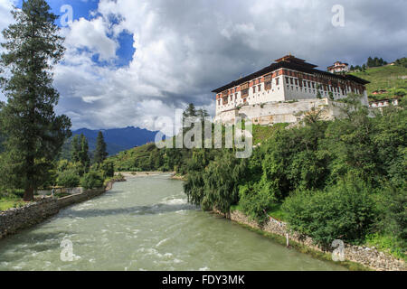 Dzong de Paro, Bhoutan Banque D'Images