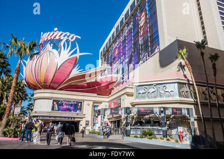 Flamingo Casino sur le Strip à Las Vegas, Nevada, USA Banque D'Images