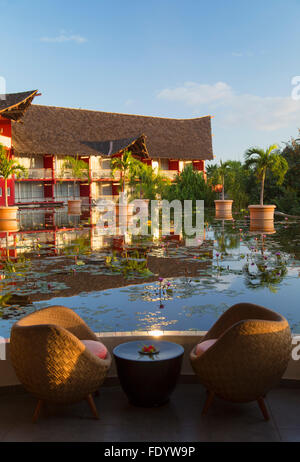 Hôtel Le Meridien Tahiti, Pape'ete, Tahiti, Polynésie Française Banque D'Images