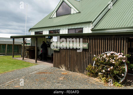 La Nouvelle Zélande, l'île Stewart aka Rakiura, la troisième plus grande île du pays. Halfmoon Bay (Oban). Banque D'Images