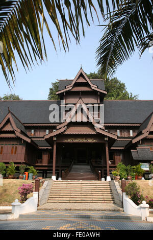 La Malaisie Malacca (Melaka) l'épeautre aussi Malacca Sultanate Palace Museum et jardins Adrian Baker Banque D'Images