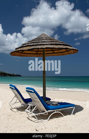 Grande Anse Beach Grenade, Caraïbes Banque D'Images