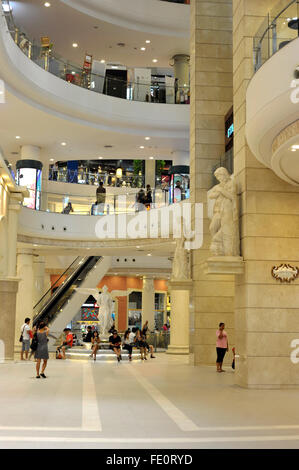 La borne 21 centre commercial de Bangkok, Thaïlande. Banque D'Images