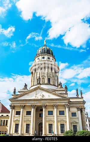 Berlin, Gendarmenmarkt:Cathédrale allemande;Deutscher Dom Banque D'Images