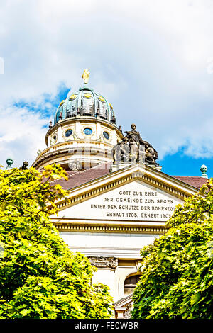 Gendarmenmarkt, Berlin : le français ; Französische Friedrichstadtkirche Friedrichstadtkirche Banque D'Images