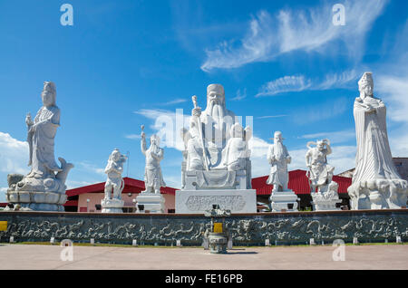 Temple Tua Pek Kong, Sitiawan, Malaisie Banque D'Images