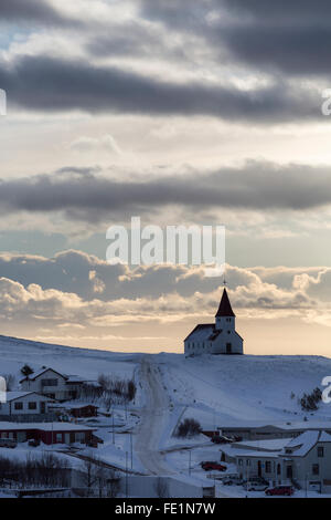 Vik i Myrdal, Islande Banque D'Images