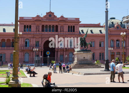 Casa Rosada, Plaza de Mayo Banque D'Images