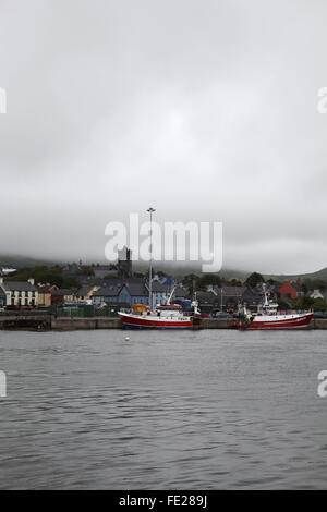 Dans les bateaux de plaisance de Dingle, Irlande Banque D'Images