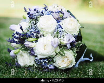 Nature morte au bouquet de mariage Banque D'Images