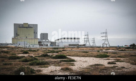 La centrale de Dungeness B Banque D'Images