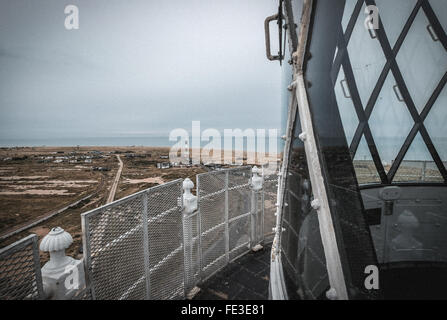 Old Light House Lantern Dungeness Banque D'Images