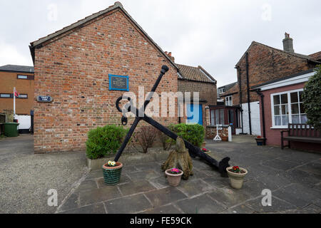 Le chantier de véritable musée des Pêcheurs, King's Lynn, Norfolk, Angleterre Banque D'Images