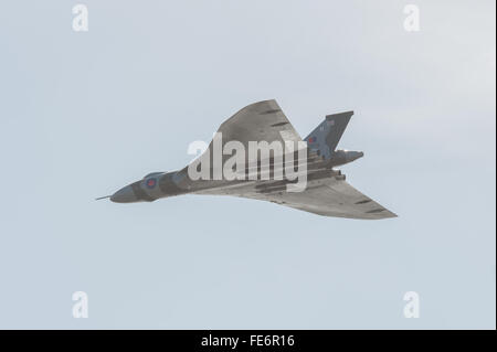 XH558 Vulcan fairwell flight Banque D'Images