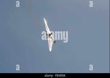 XH558 Vulcan fairwell flight Banque D'Images