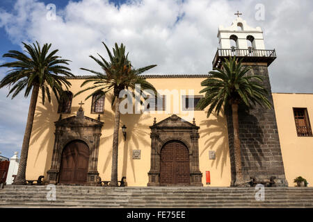 L'Iglesia Nuestra Senora de los Angeles, Garachico, Tenerife, Canaries, Espagne Banque D'Images