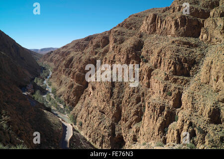 Gorges du Dadès, Haut Atlas, Maroc, Souss-Massa-Draâ Banque D'Images