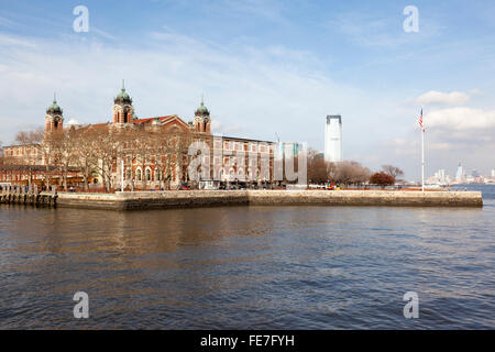 Ellis Island, New York, États-Unis d'Amérique Banque D'Images