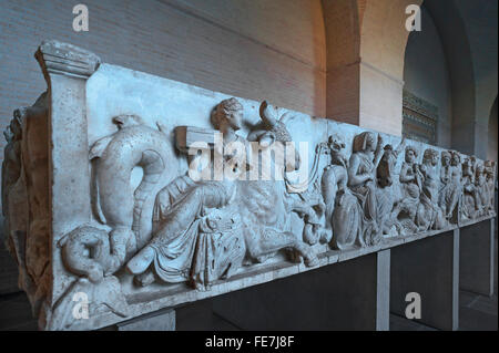 Domitius Ahenobarbus, autel de Königsplatz, Glyptothèque de Munich, Bavière, Allemagne Banque D'Images