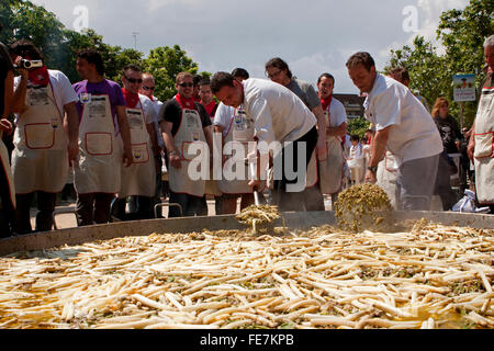 Festival de légumes. Tudela. Navarre. Espagne Banque D'Images