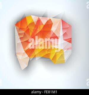 Résumé fond triangulaire géométrique du vecteur. Illustration de Vecteur