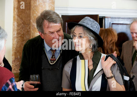 Jeremy Lewis et Maureen Lipman à l'ancien de l'année 2016 Banque D'Images