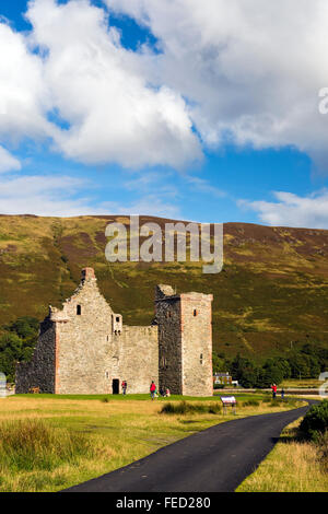 Le château de Lochranza, Isle of Arran, Firth of Clyde, en Écosse, Royaume-Uni Banque D'Images