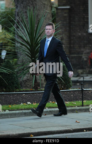 Londres, Royaume-Uni, le 13 Oct 2015 : Procureur général Jeremy Wright vu au 10 Downing Street à Londres Banque D'Images