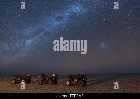 Quad sous les étoiles Banque D'Images