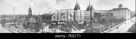 SALT LAKE CITY, Utah, en 1912 Banque D'Images