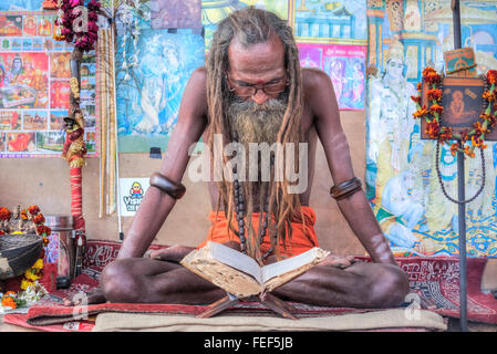Varanasi, Gange, Uttar Pradesh, Inde, Asie du Sud Banque D'Images