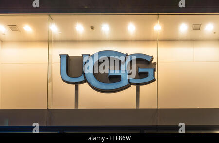 UGG Store centre commercial Liverpool One Liverpool Lancashire Banque D'Images