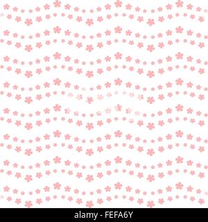 Arrière-plan de motif floral transparent Illustration de Vecteur