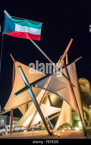 Koweït la pièce à l'Expo à Milan Italie Banque D'Images
