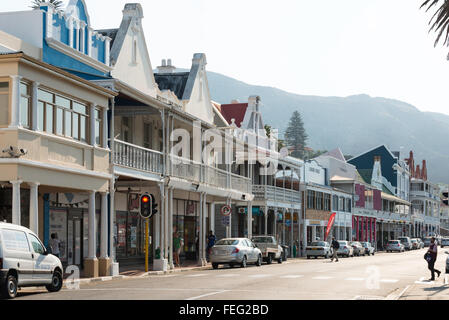 St Georges Street, Simon's Town, péninsule du Cap, ville du Cap municipalité, province de Western Cape, Afrique du Sud Banque D'Images