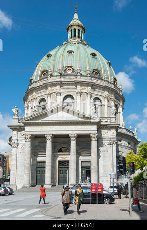 Eglise de Frederik (marbre) de Bredgade, Copenhague (Kobenhavn), Royaume du Danemark Banque D'Images