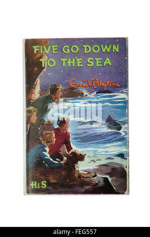 Enid Blyton's 'Cinq rendez-vous jusqu'à la mer' douzième célèbre cinq livre, Ascot, Berkshire, Angleterre, Royaume-Uni