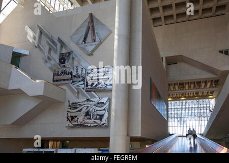 Intérieur de la Haute Cour d'Australie Canberra ACT En Australie Banque D'Images