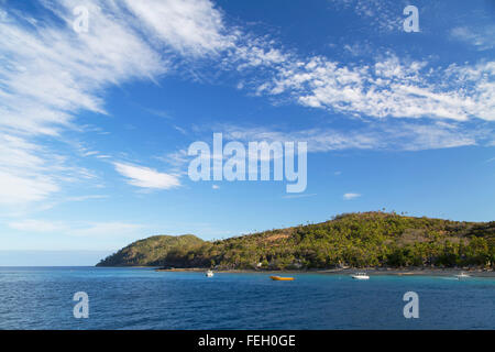 Paradise Cove Resort, l'île de Naukacuvu, Yasawa Islands, Fidji Banque D'Images