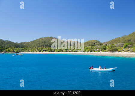 Likuliku Lagoon Resort, Malolo Island, Yasawa Islands, Fidji Banque D'Images