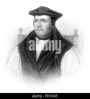 Matthew Parker, 1504-1575, l'archevêque de Canterbury, un personnage puissant en 1668 Banque D'Images