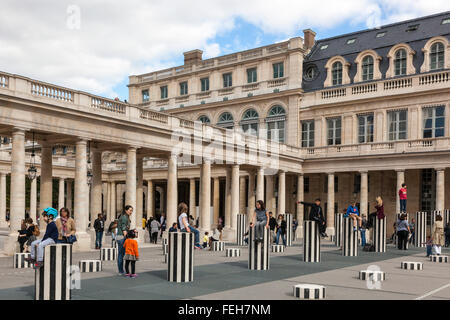 Le Palais Royal, Paris, France Banque D'Images